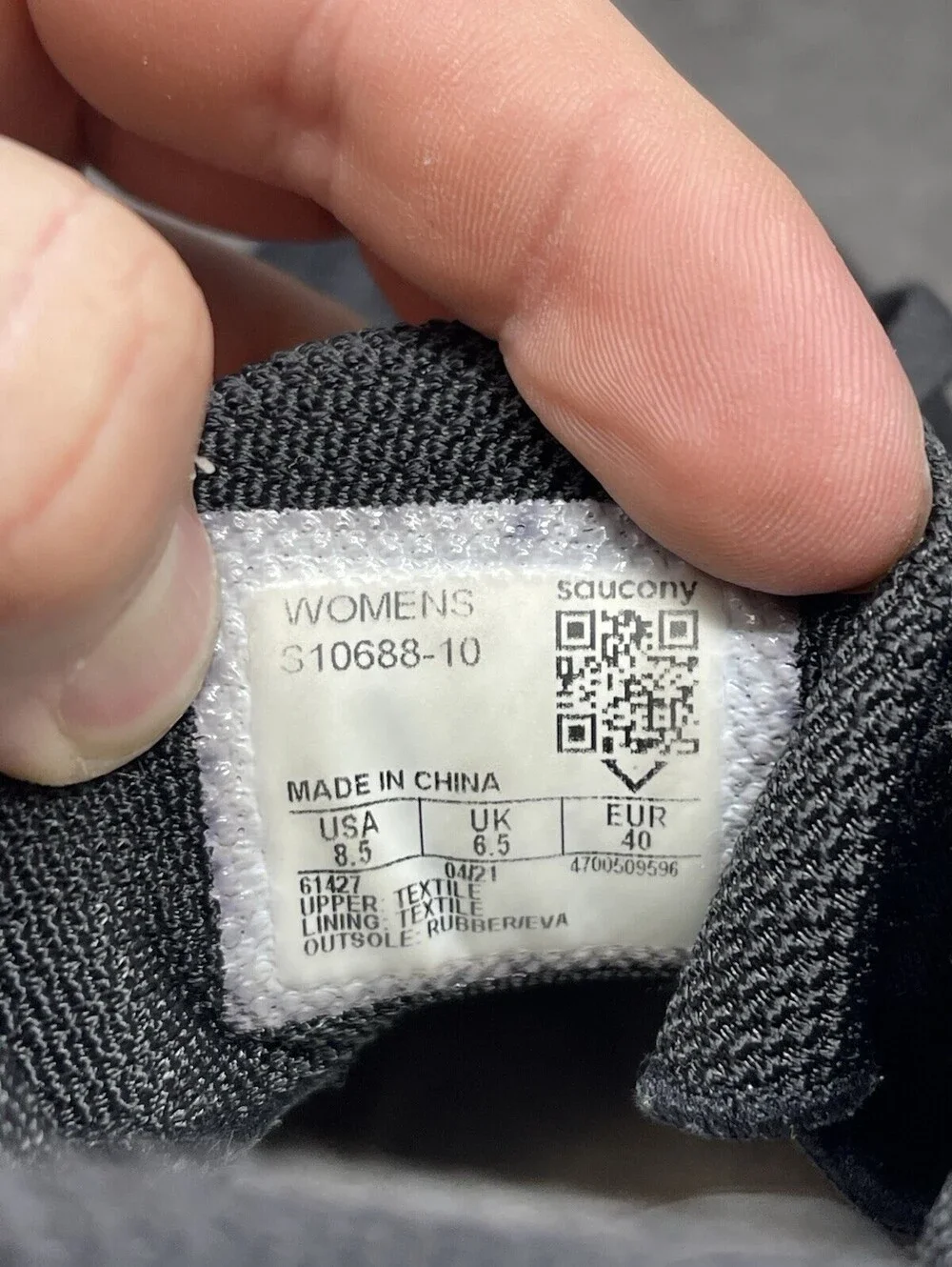 Saucony shoes sku
